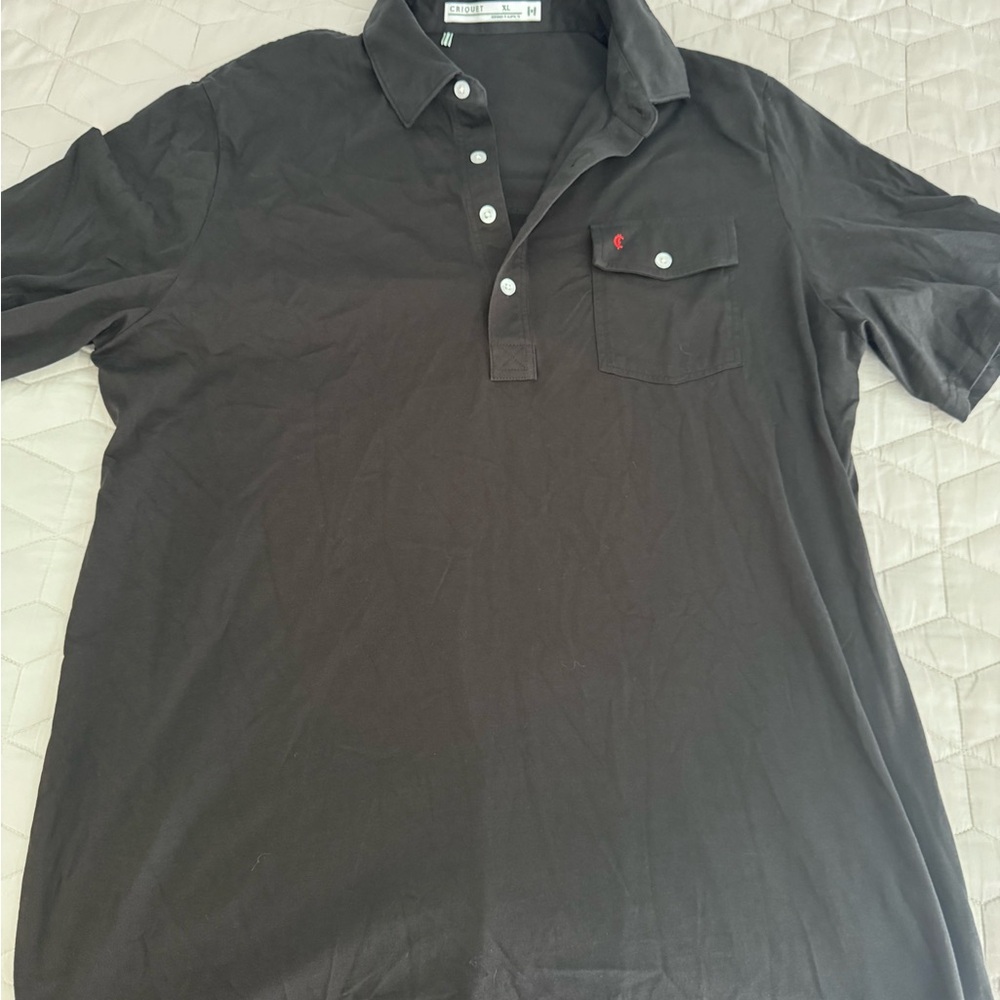 Men's Black Polo Shirt